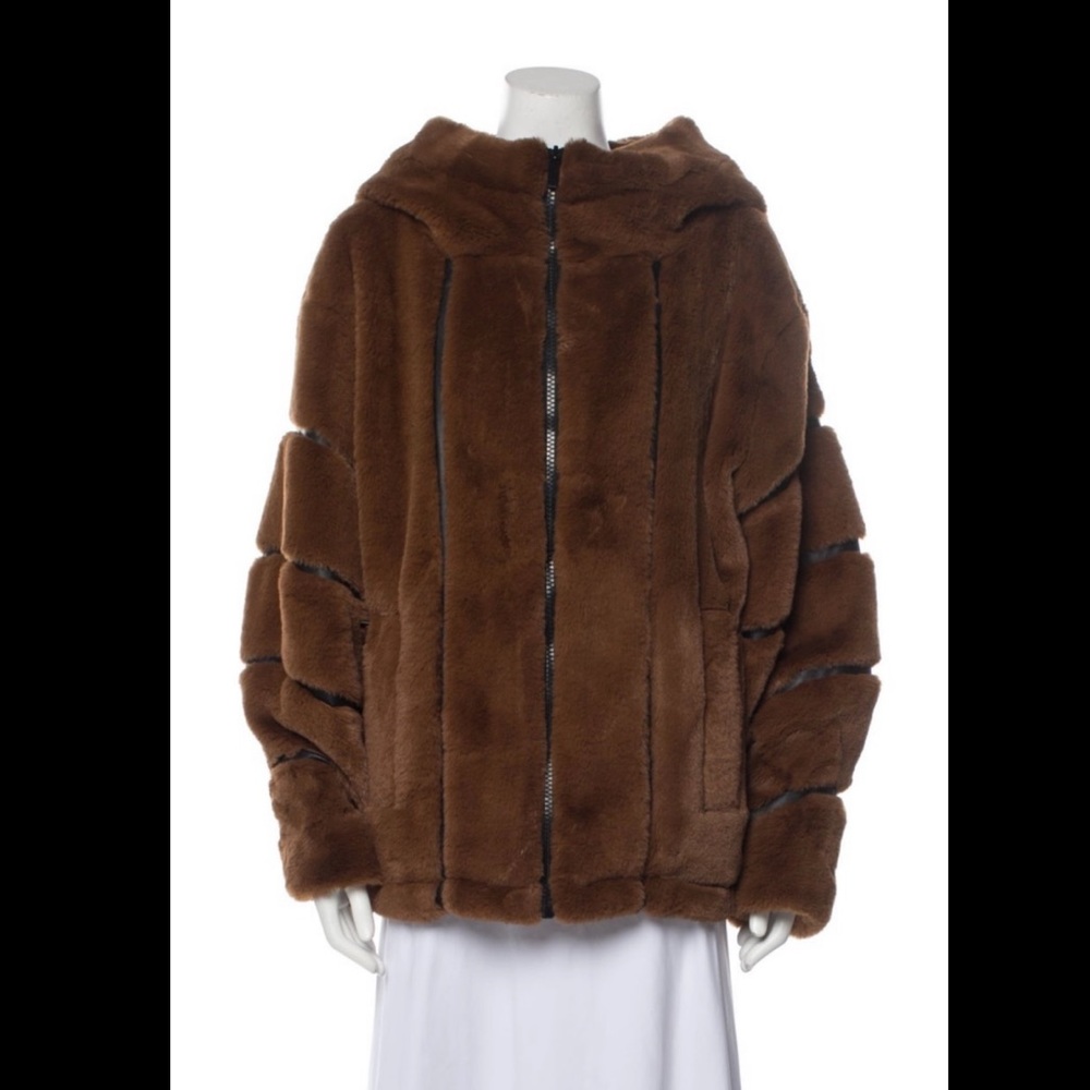 Alo knock out jacket cocoa